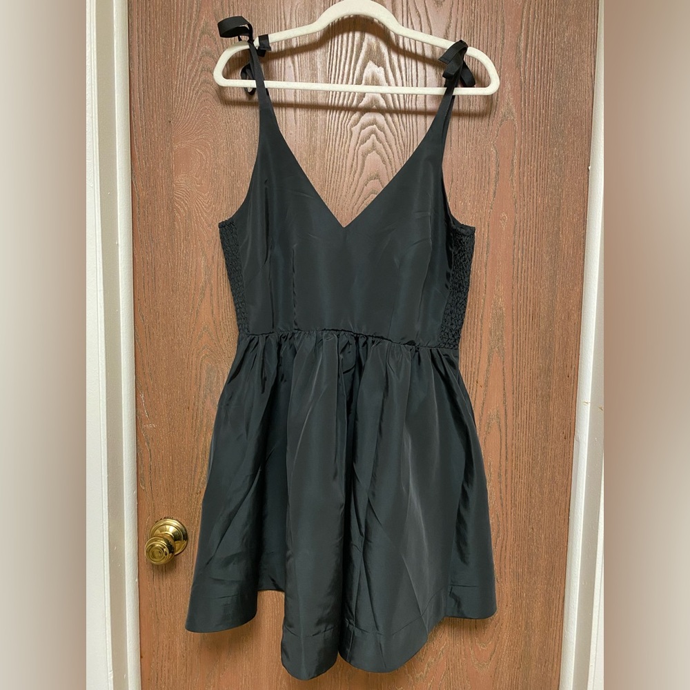 Old Navy Black Mini Dress with Tie Straps